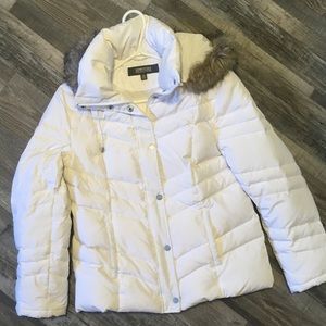 Kenneth Cole Feather Puffer Jacket